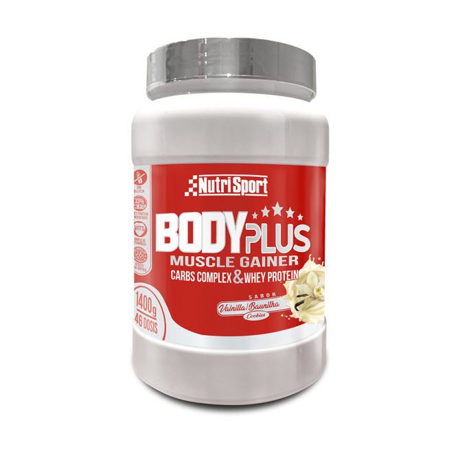 BODYPLUS VAINILLA 1400gr-NUTRISPORT