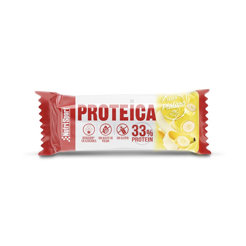 BARRITA PROTEICA PLÁTANO 24b-NUTRISPORT