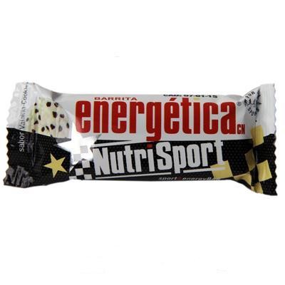 BARRITA ENERGÉTICA VAINILLA & COOKIES 24b-NUTRISPORT