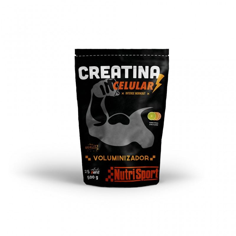 CREATINA CELULAR FRESA 500 gr-NUTRISPORT