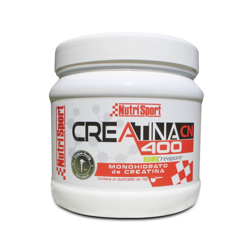 CREATINA POLVO 400gr-NUTRISPORT