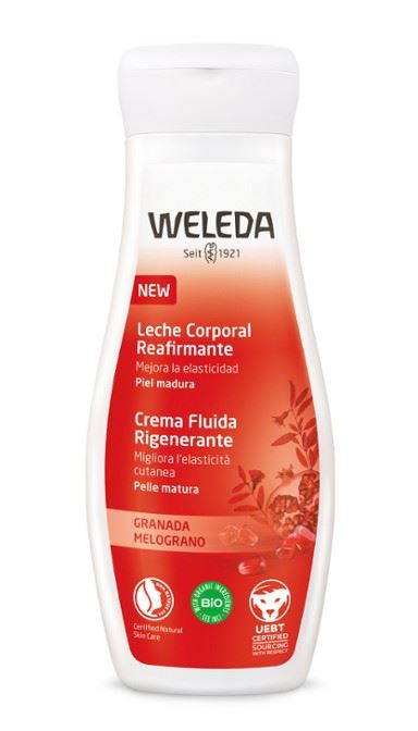 LECHE CORPORAL REGENERADORA DE GRANADA VEGANO 200ml-WELEDA