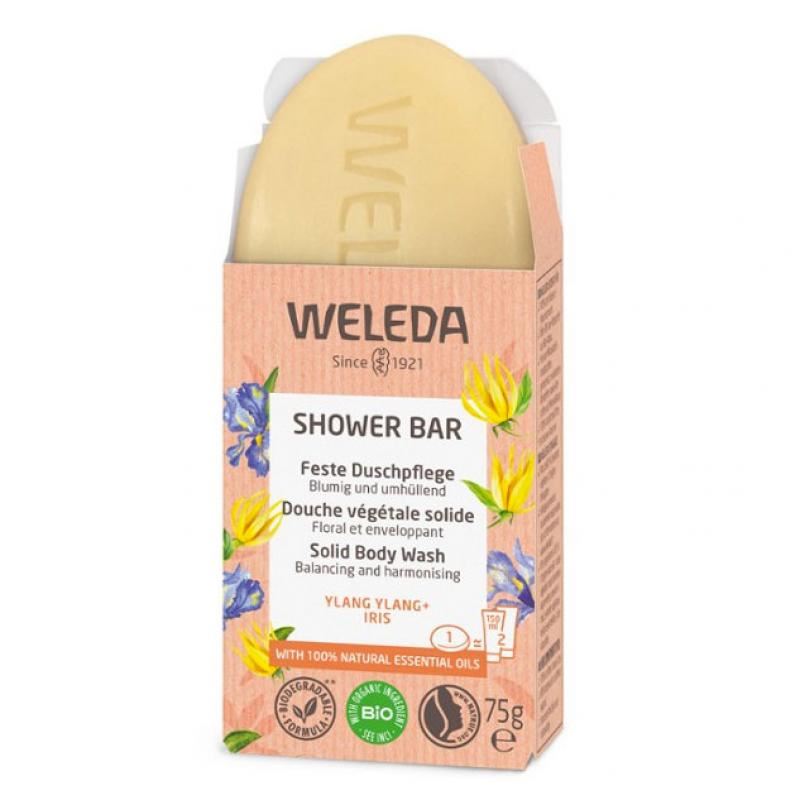 JABÓN DUCHA SÓLIDO ENVOLVENTE 75gr-WELEDA