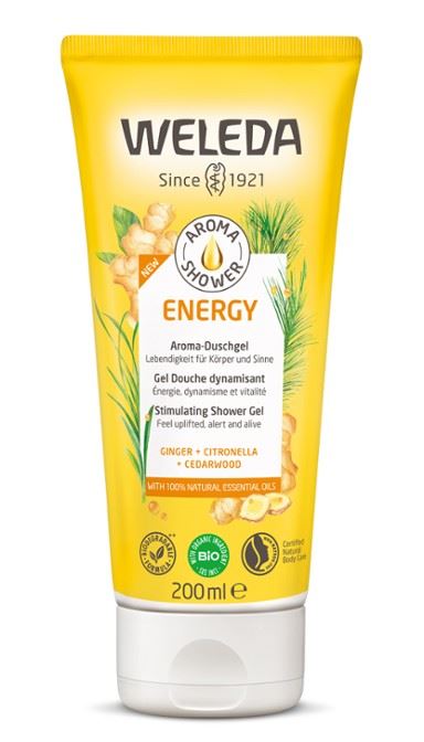 AROMA SHOWER ENERGY VEGANO 200ml-WELEDA