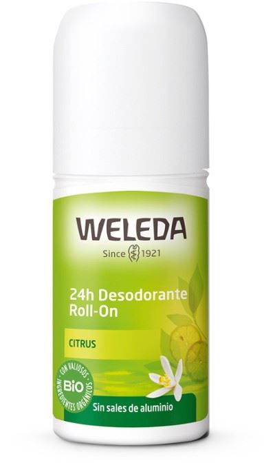 DESODORANTE ROLL-ON DE CITRUS VEGANO 50ml-WELEDA