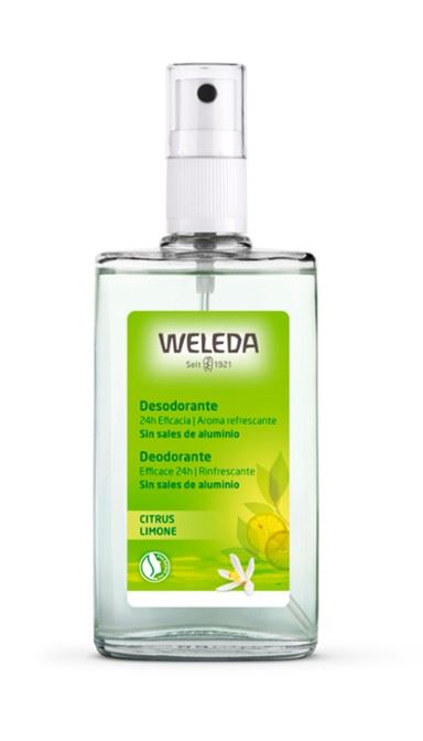 DESODORANTE SPRAY DE CITRUS VEGANO 100ml-WELEDA