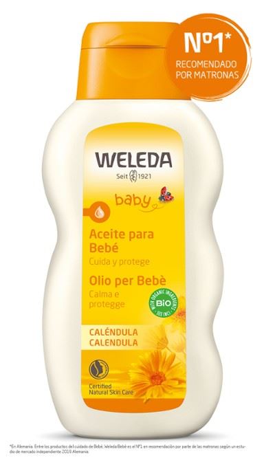 ACEITE CORPORAL BABY CALÉNDULA VEGANO 200ml-WELEDA