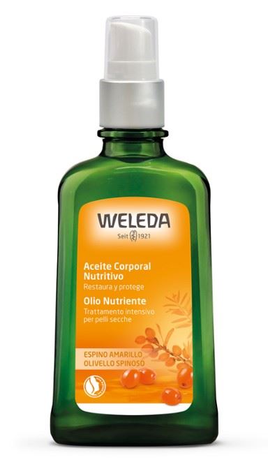 ACEITE CORPORAL NUTRITIVO DE ESPINO AMARILLO VEGANO 100ml-WELEDA