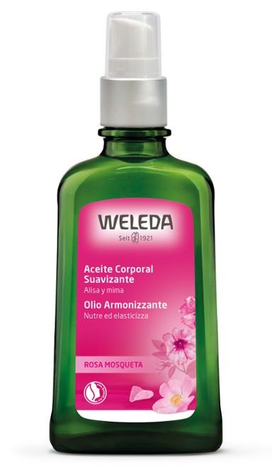 ACEITE CORPORAL SUAVIZANTE ROSA MOSQUETA 100ml-WELEDA