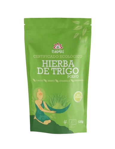 HIERBA TRIGO 125gr-ISWARI