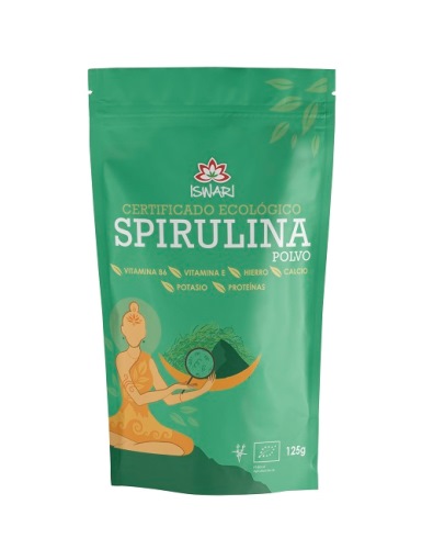 ESPIRULINA POLVO 125gr -ISWARI