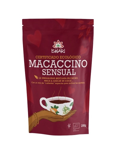 MACACCINO SENSUAL CACAO BIO 250gr-ISWARI