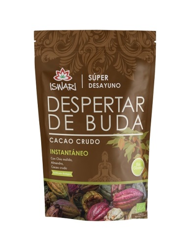 DESPERTAR BUDA CACAO/VIVIR BIEN BIO 360gr-ISWARI