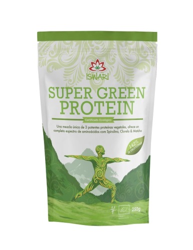 SUPER GREEN PROTEIN BIO 250gr-ISWARI