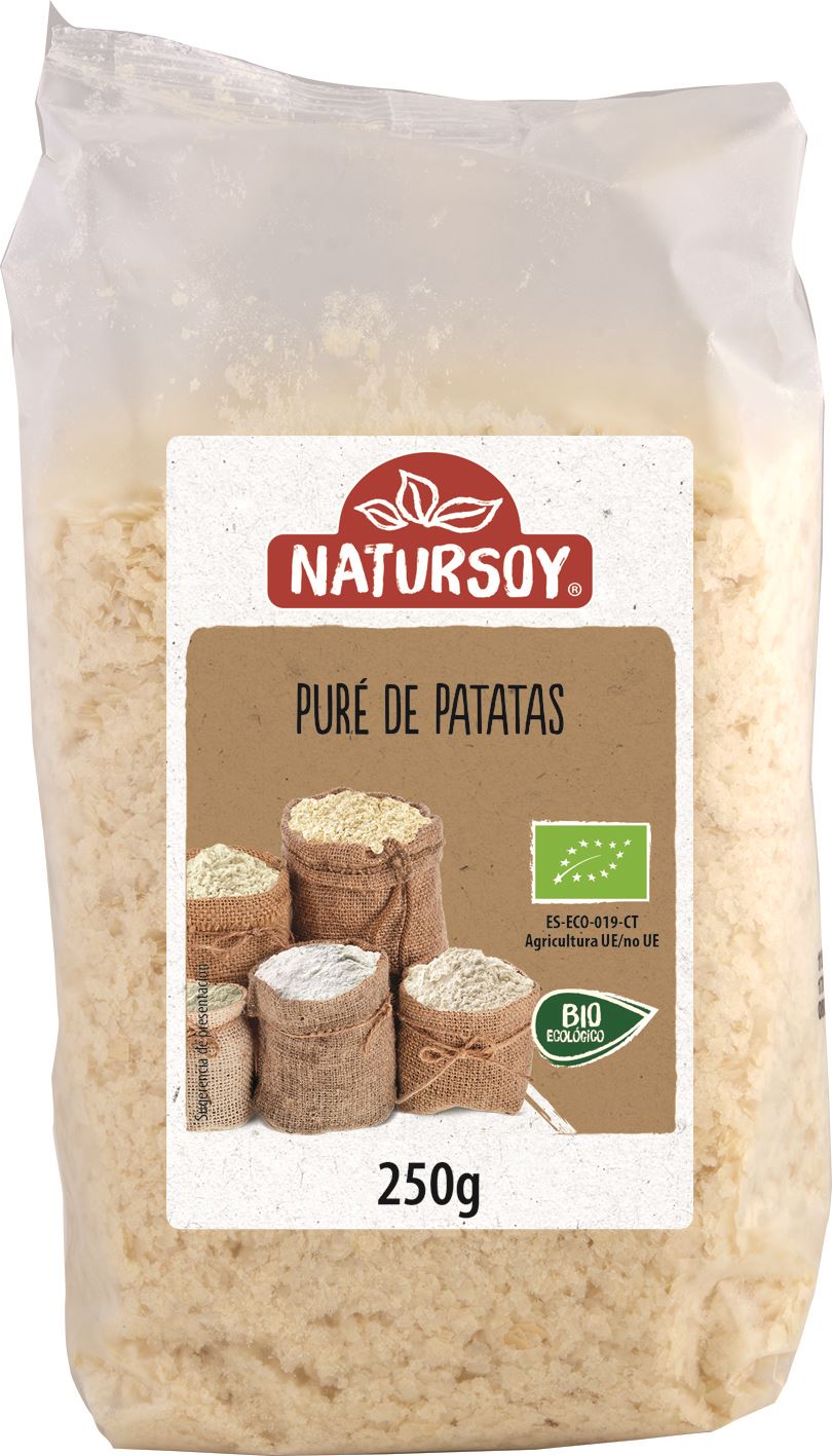 PURÉ PATATAS BIO 250gr-NATURSOY