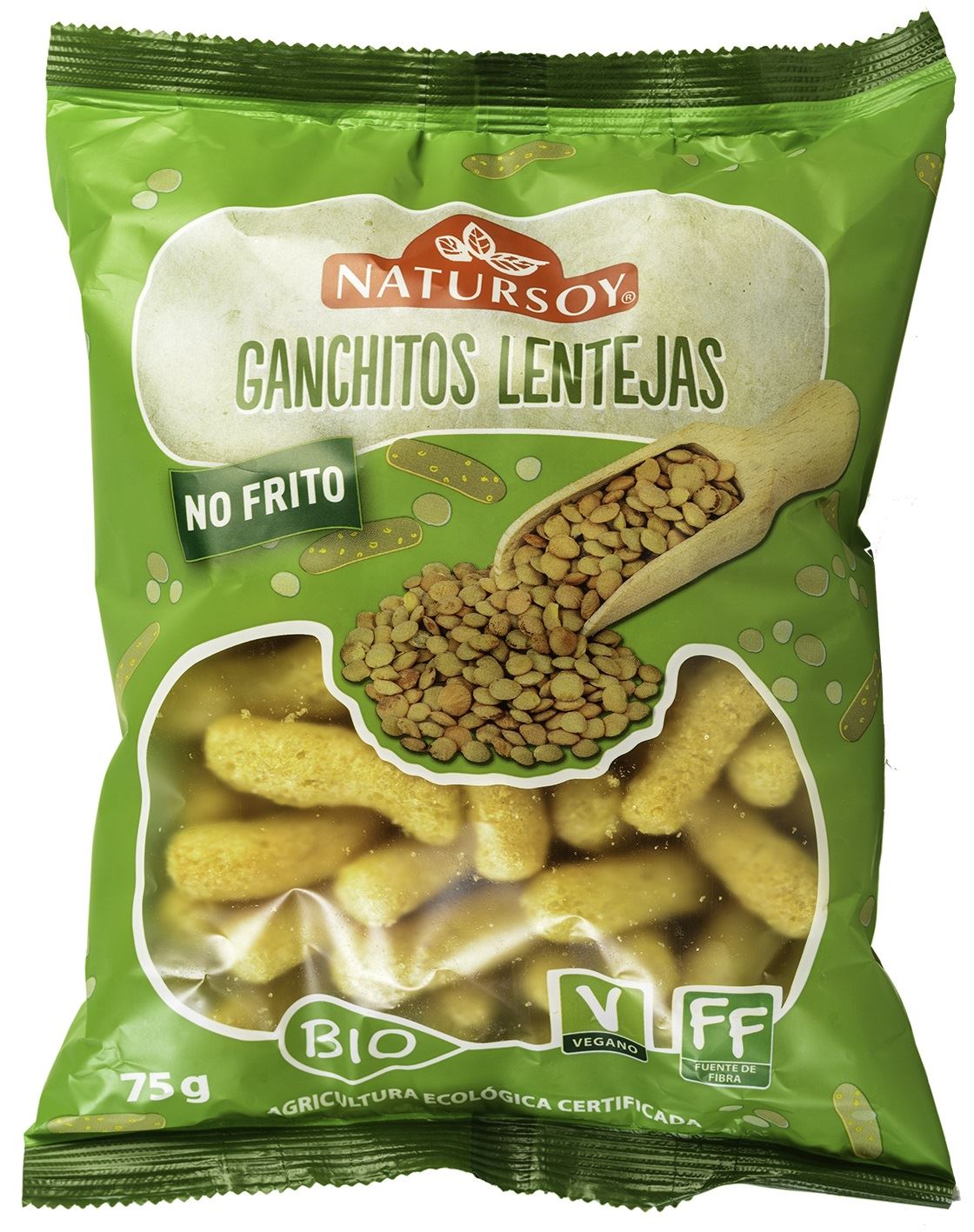 GANCHITOS LENTEJAS 75gr-NATURSOY