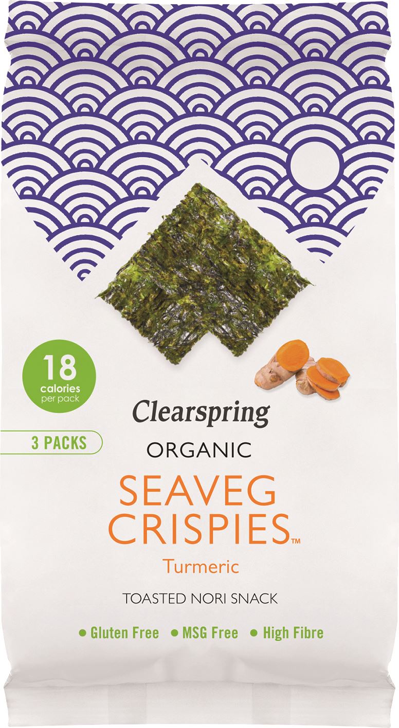 SNACK NORI CÚRCUMA BIO 4gr-CLEARSPRING