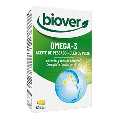 OMEGA 3 ACEITE PESCADO 60caps-BIOVER