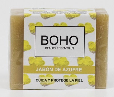 JABÓN GLICERINA AZUFRE 100 gr BOHO 