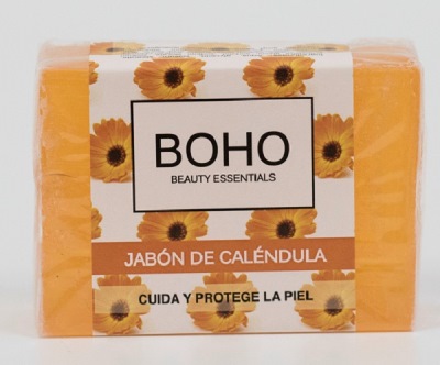 JABÓN GLICERINA CALÉNDULA 100 gr BOHO 