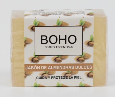 JABÓN GLICERINA ALMENDRAS DULCES 100 gr BOHO 