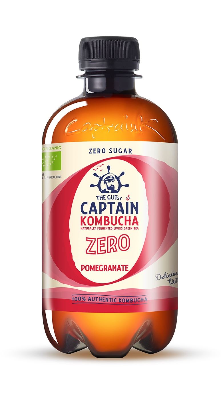 TÉ KOMBUCHA ZERO GRANADA BIO 400ml-CAPTAIN