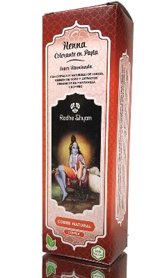 HENNA PASTA COBRE NATURAL-RADHE SHYAM