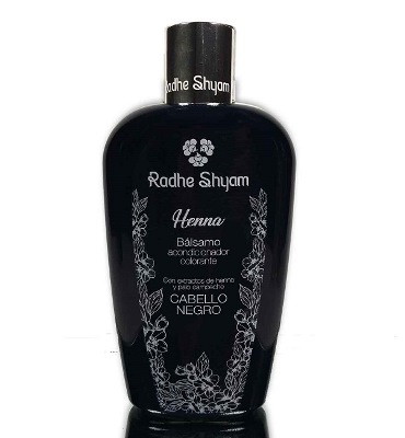 BÁLSAMO COLORANTE NEGRO 250ml-RADHE SHYAM