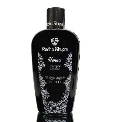 CHAMPÚ HENNA NEGRO 250ml-RADHE SHYAM