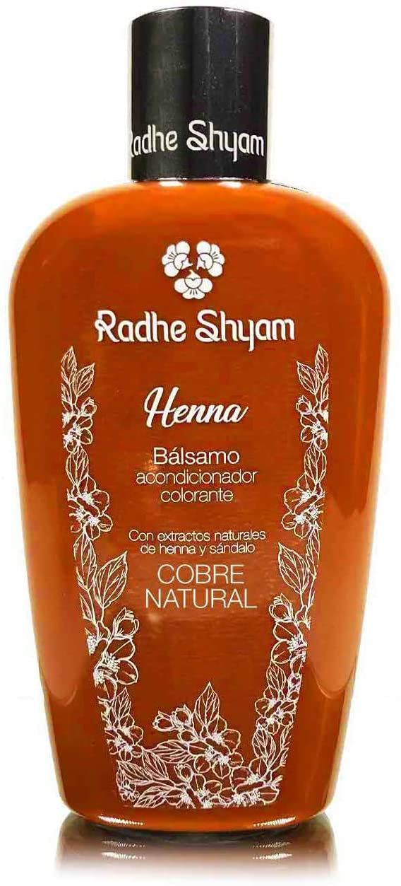 CHAMPÚ HENNA COBRE 400ml-RADHE SHYAM