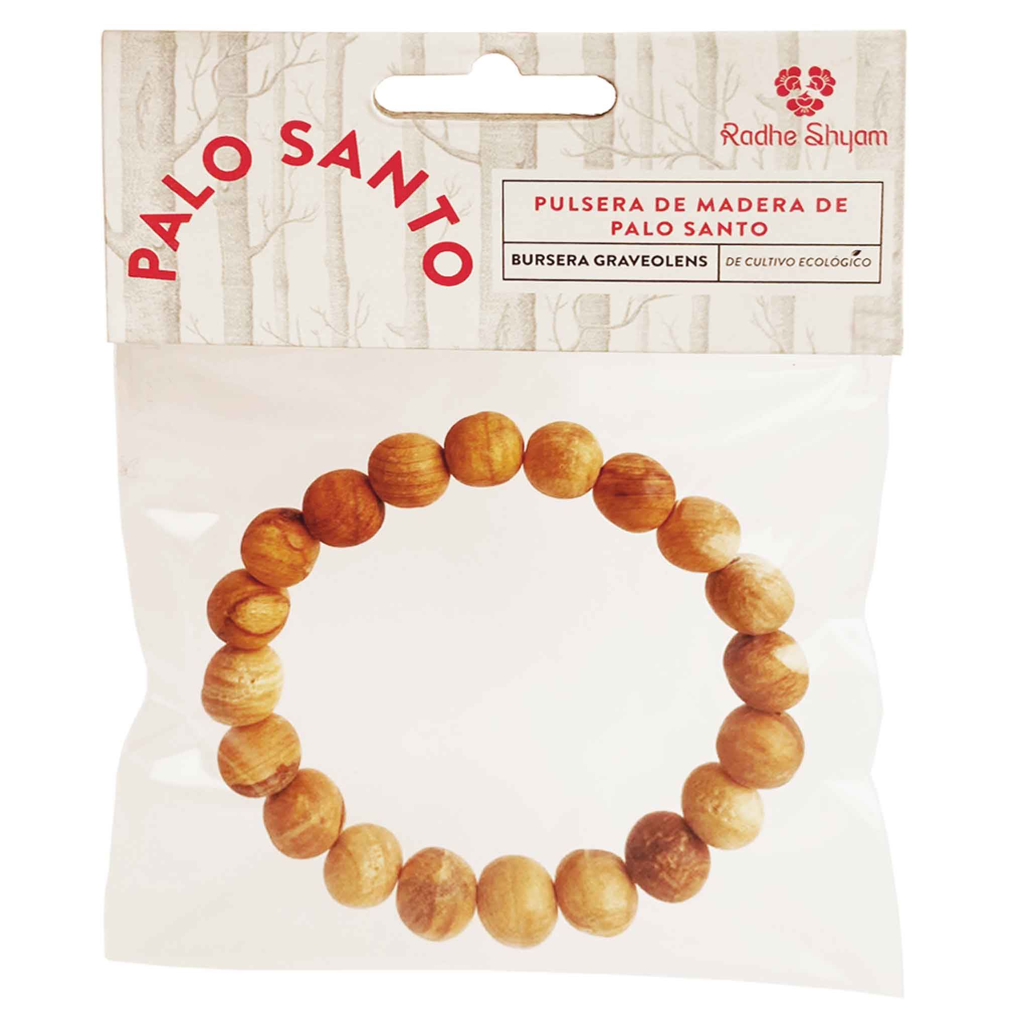 PULSERA MADERA PALOSANTO-RADHE SHYAM