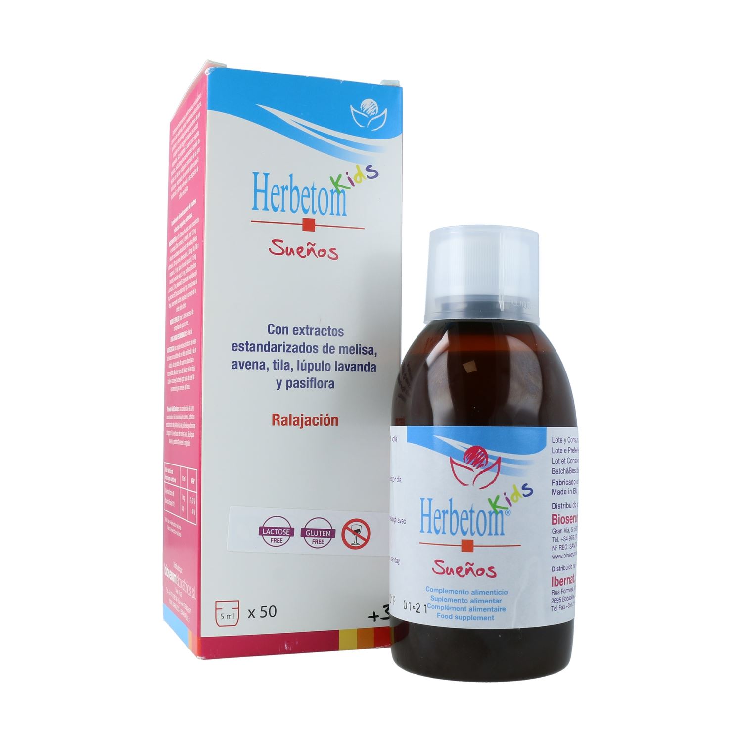 HERBETOM KIDS SUEÑOS 250 ml