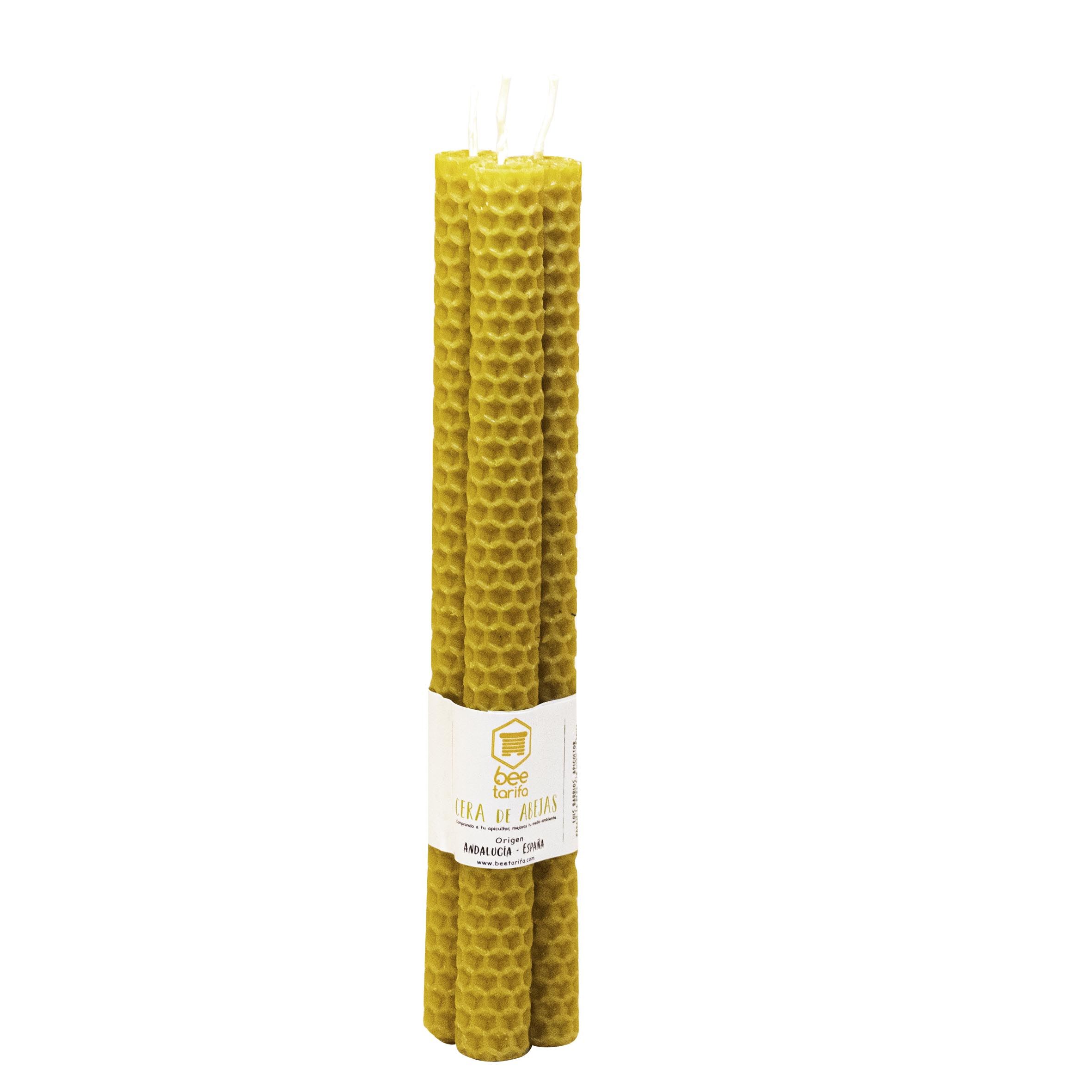 VELAS CERA DE ABEJA FINA PAX 3-BEE TARIFA