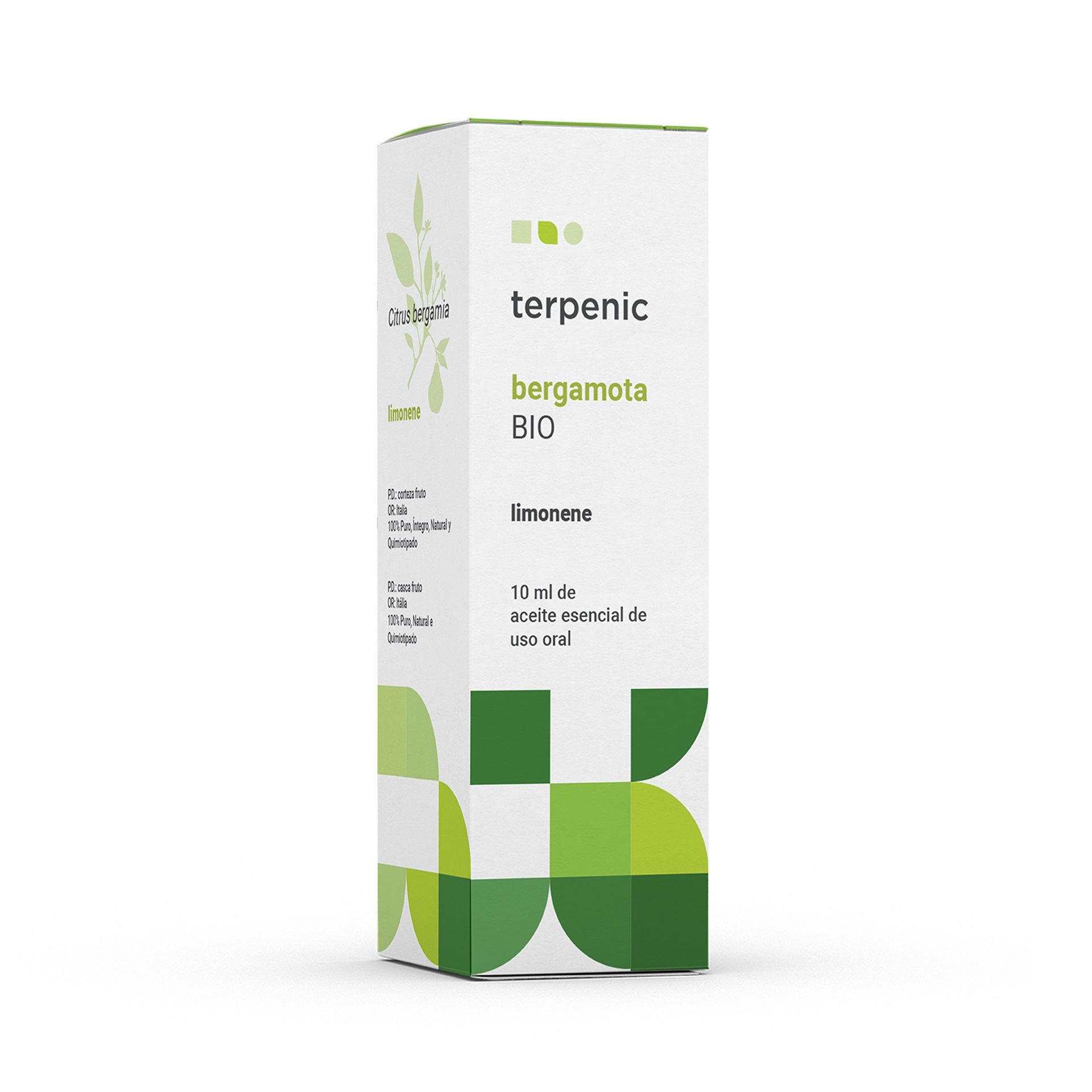 ACEITE ESENCIAL BERGAMOTA BIO 10ml-TERPENIC