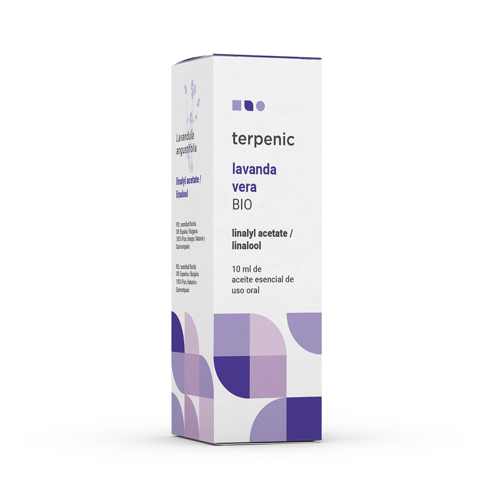 ACEITE ESENCIAL LAVANDA VERA BIO 10ml-TERPENIC