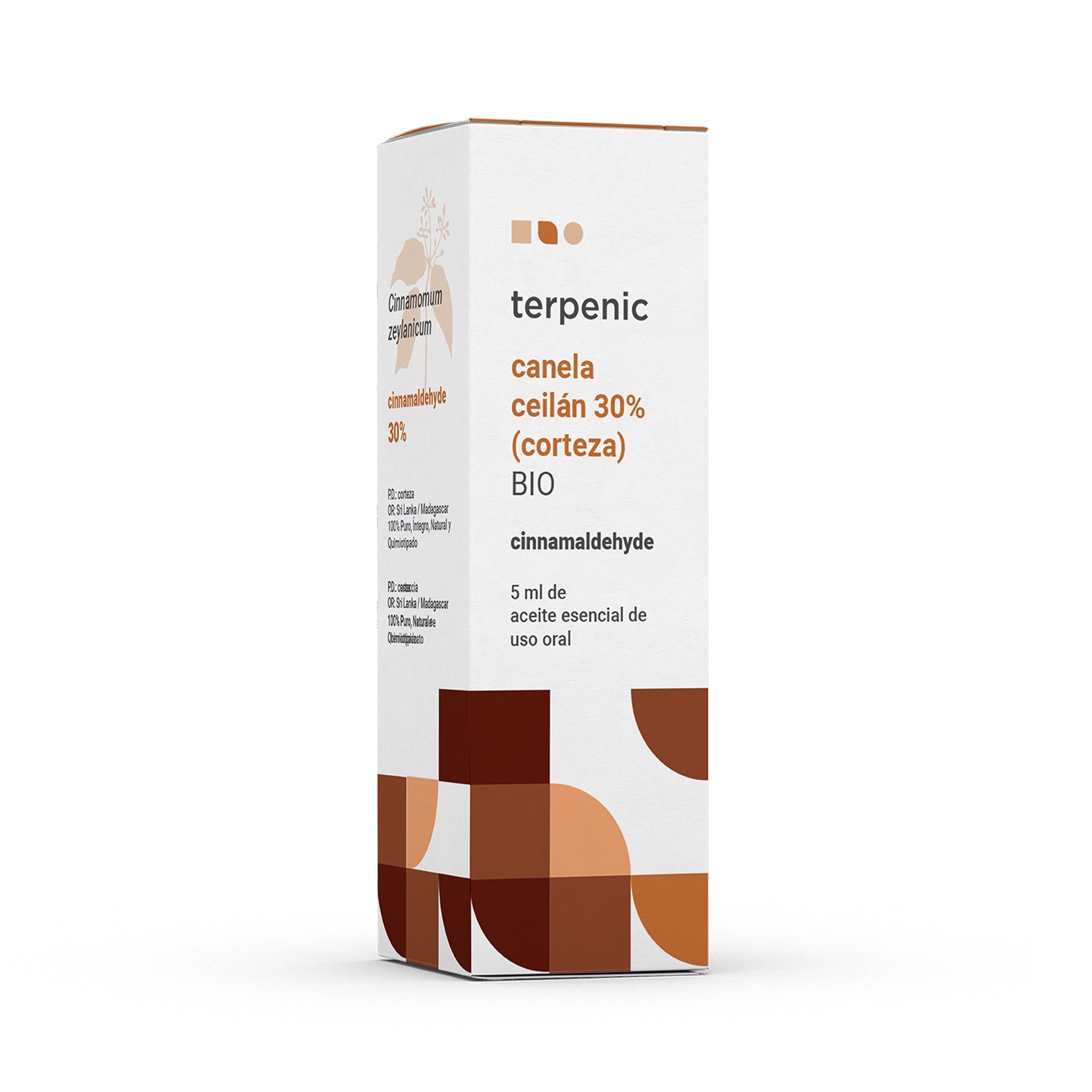 ACEITE ESENCIAL CANELA CEILÁN 30% BIO 5ml-TERPENIC