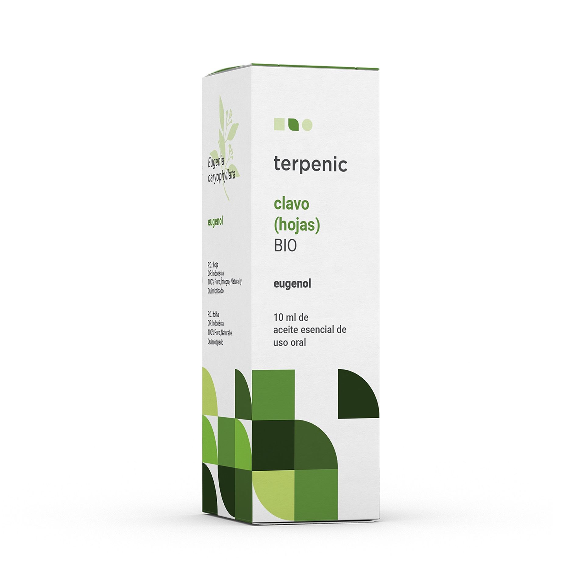 ACEITE ESENCIAL CLAVO HOJAS BIO 10ml-TERPENIC