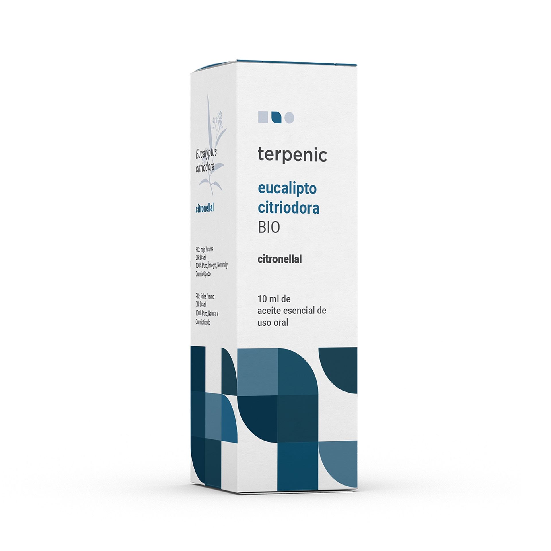 ACEITE ESENCIAL EUCALIPTO CITRIODORA (AZUL) BIO 10ml-TERPENIC