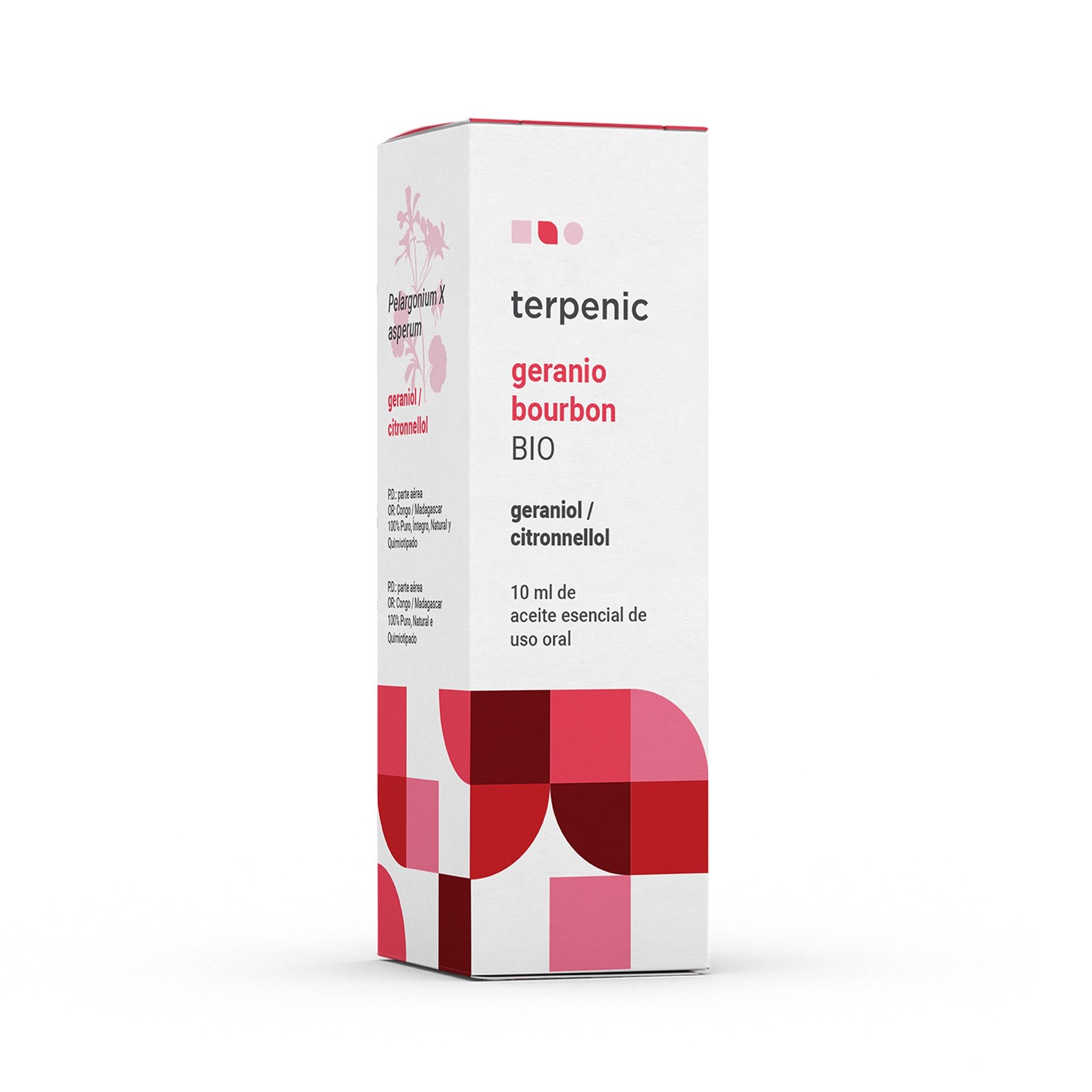 ACEITE ESENCIAL GERANIO BOURBON BIO 10ml-TERPENIC