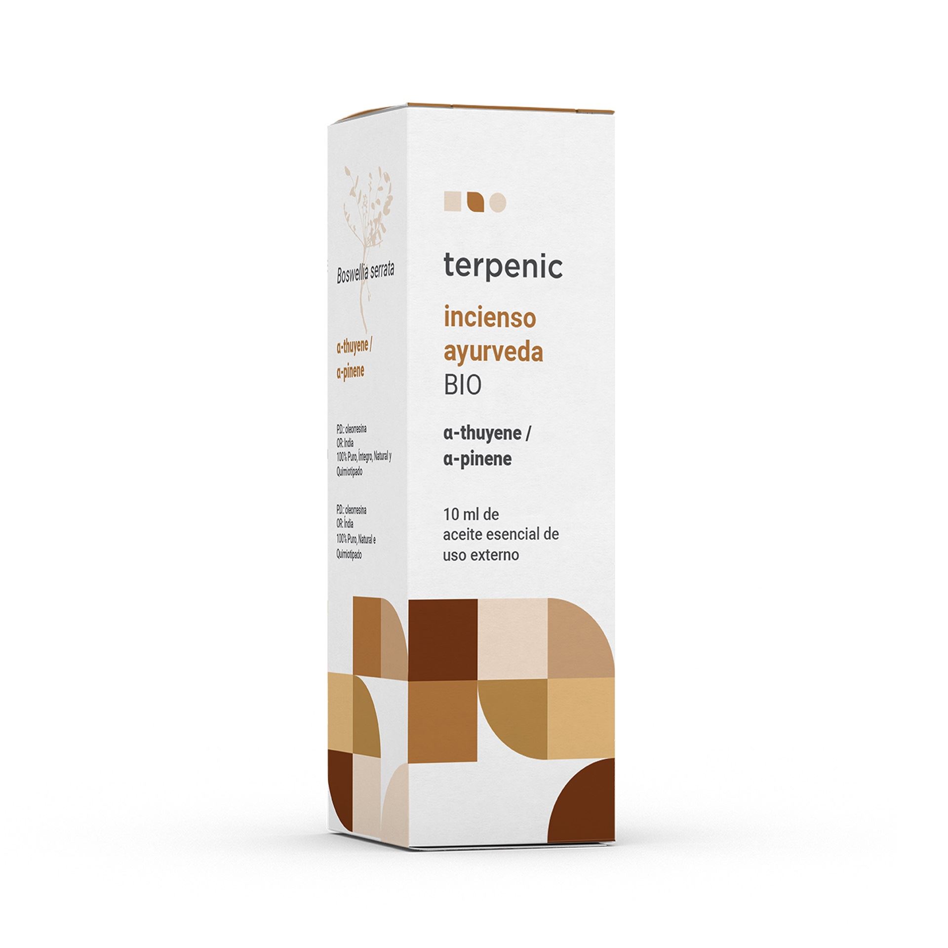 ACEITE ESENCIAL INCIENSO AYURVEDA BIO 10ml-TERPENIC