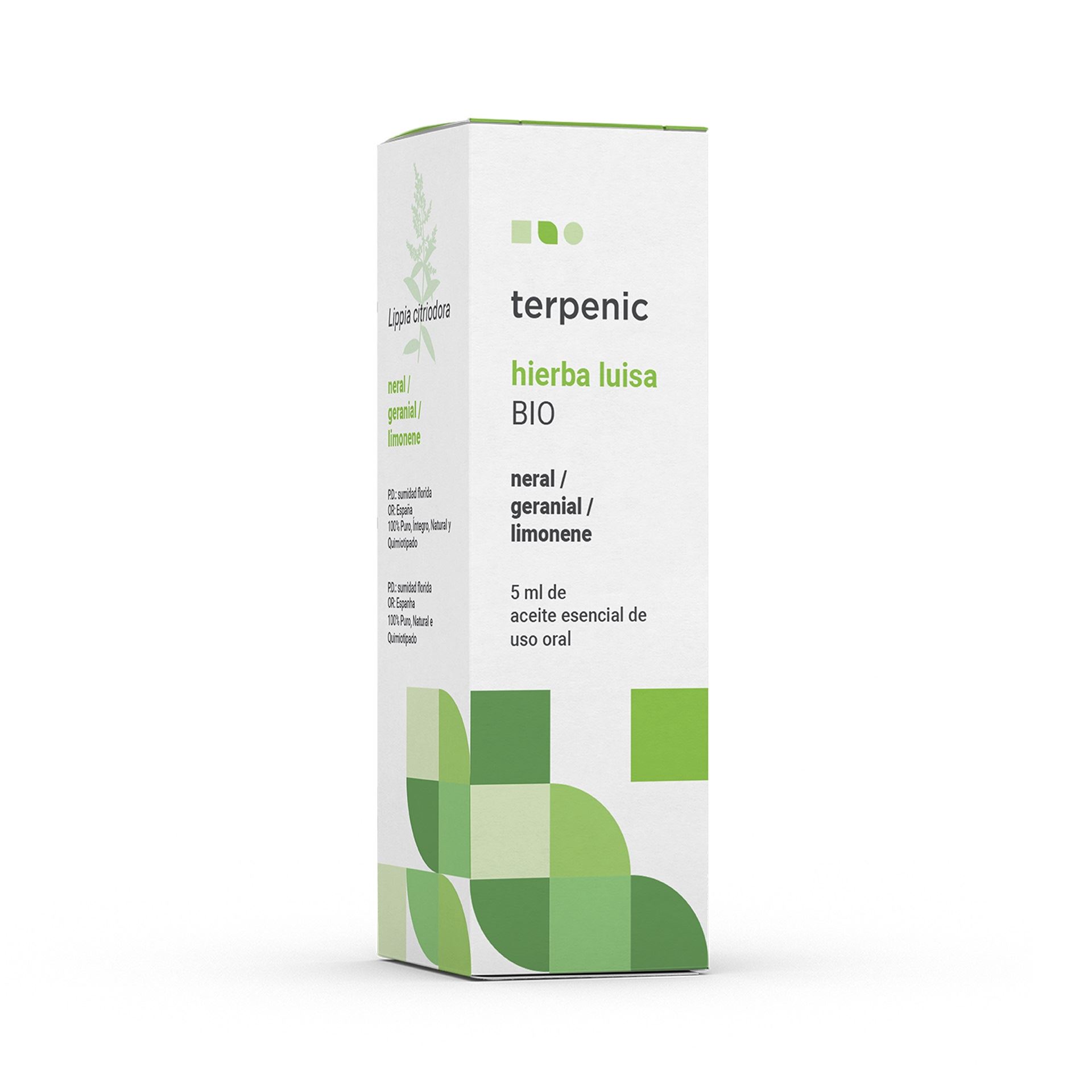 ACEITE ESENCIAL HIERBALUISA, BIO, 5ml-TERPENIC