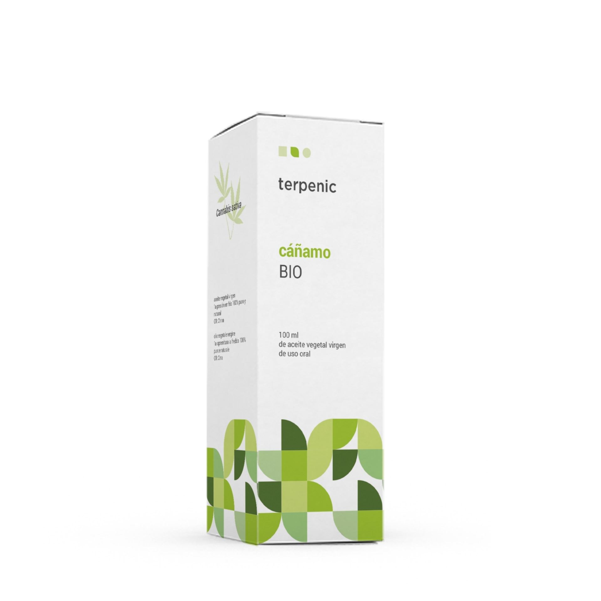 ACEITE CÁÑAMO VIRGEN BIO 100ml-TERPENIC