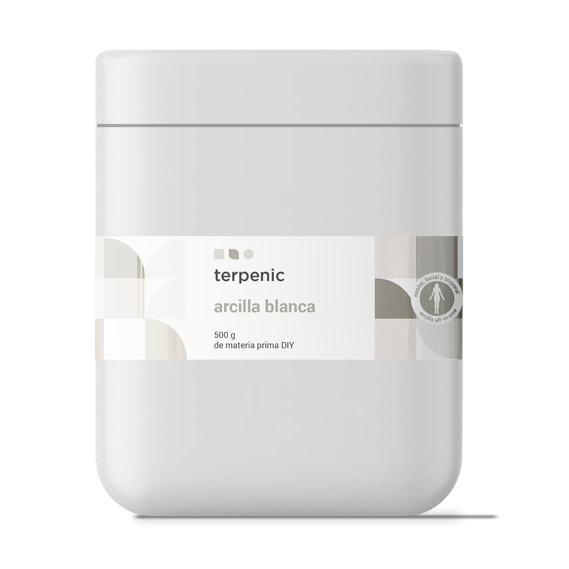 ARCILLA BLANCA (CAOLÍN) 500gr-TERPENIC