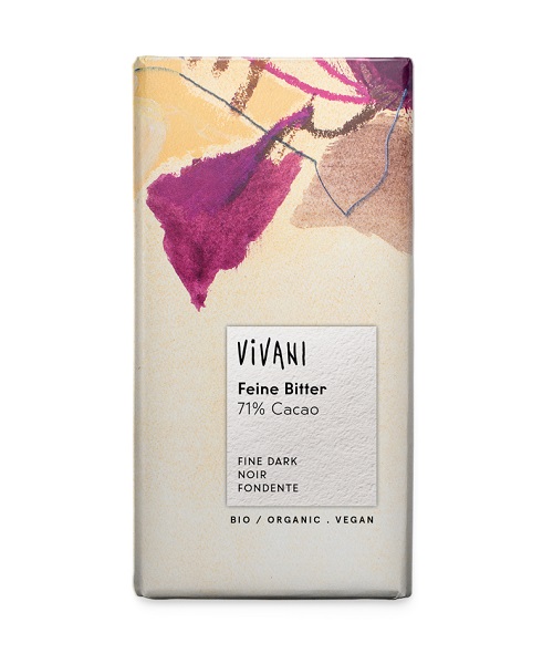 CHOCOLATE NEGRO 71% BIO 100gr (U/C 10)-VIVANI