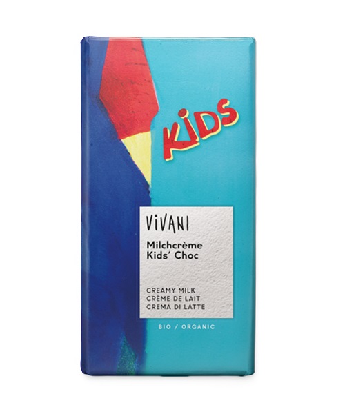 CHOCOLATE CON LECHE NIÑOS BIO 100gr-VIVANI