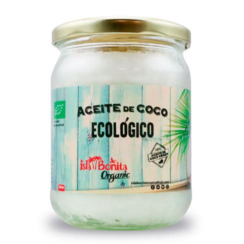 ACEITE COCO BIO 450ml-ISLA BONITA 