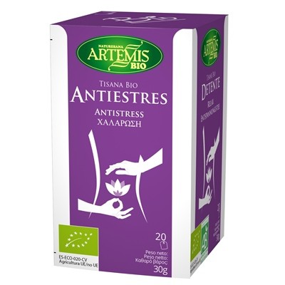 TISANA ANTISTRÉS T BIO 20 FILTROS-ARTEMIS