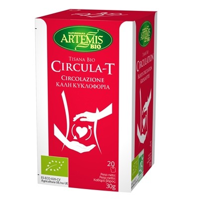 TISANA CIRCULA T BIO 20 FILTROS-ARTEMIS