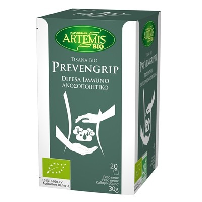 TISANA PREVENGRIP BIO 20 FILTROS-ARTEMIS