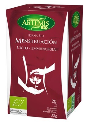 TISANA MENSTRUACIÓN BIO 20 FILTROS-ARTEMIS